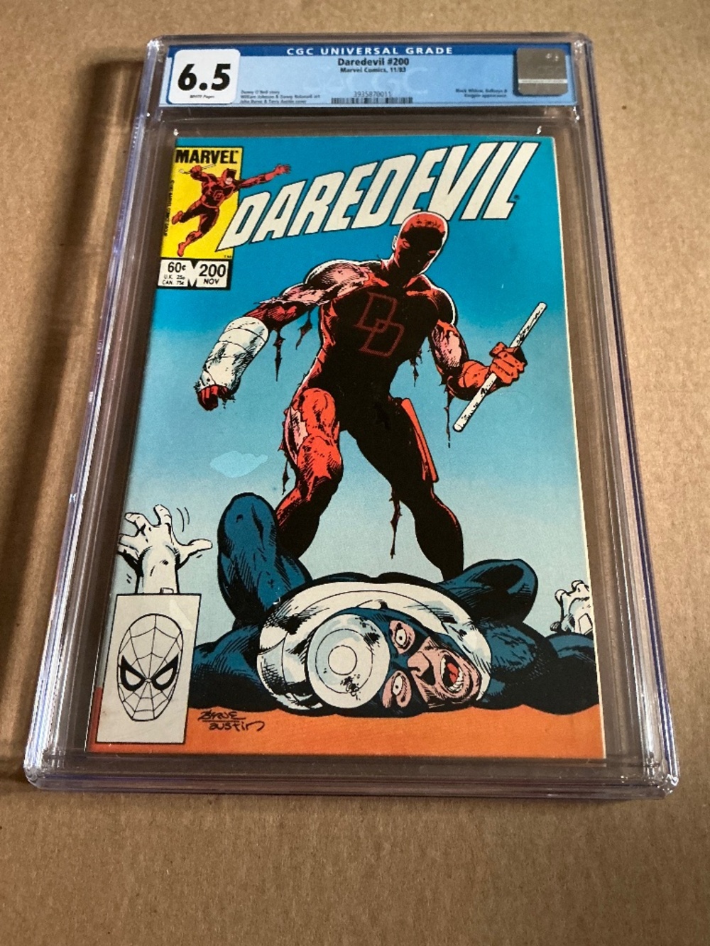 Daredevil #200 CGC 6.5 White Pages Marvel 1983 Bullseye Kingpin Appearance